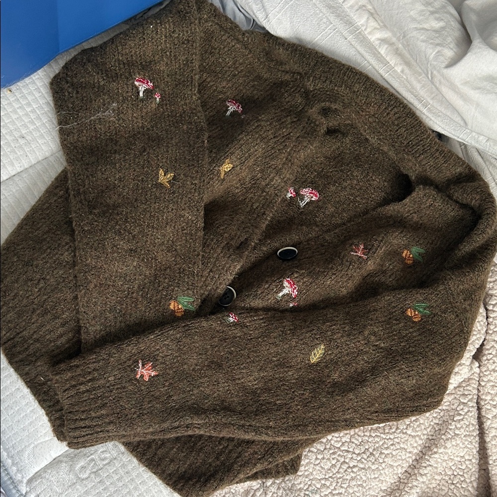 Woodland Embroidered Sweater